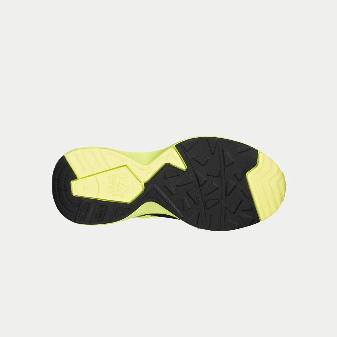 LA Gear Kids Catapult Light-Up x Glow Lowtop | Neon Yellow x Black - Image 5