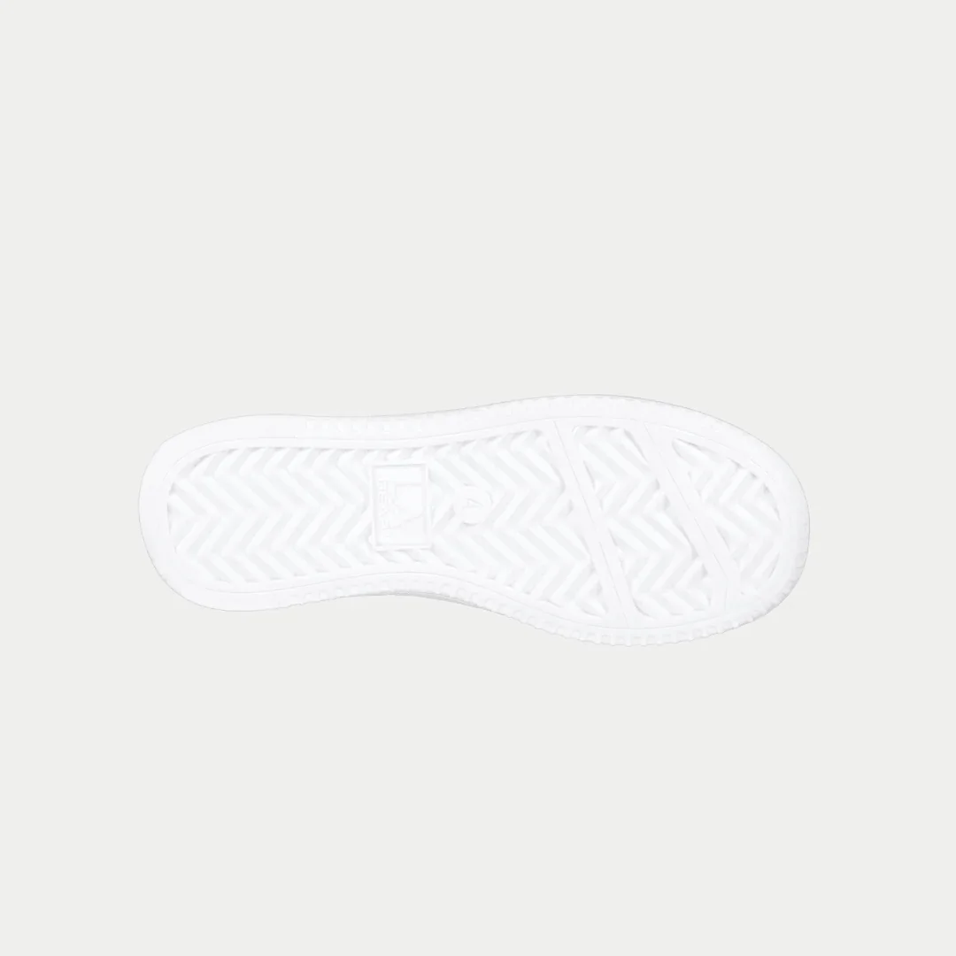 LA Gear Kids Edge Lowtop | Black x White Logo - Image 5