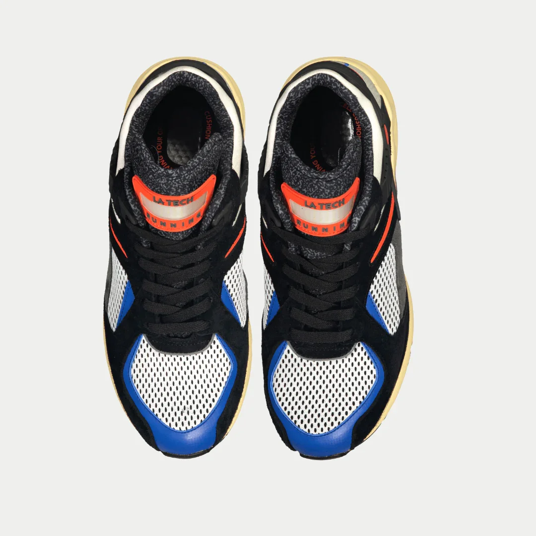 LA Gear Men's Catapult Light-Up Lowtop | Black x Orange - Image 4