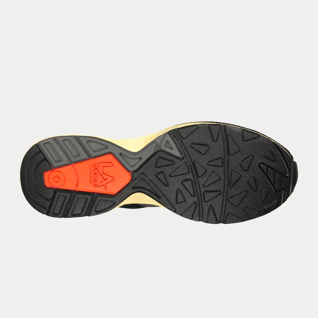LA Gear Men's Catapult Light-Up Lowtop | Black x Orange - Image 5