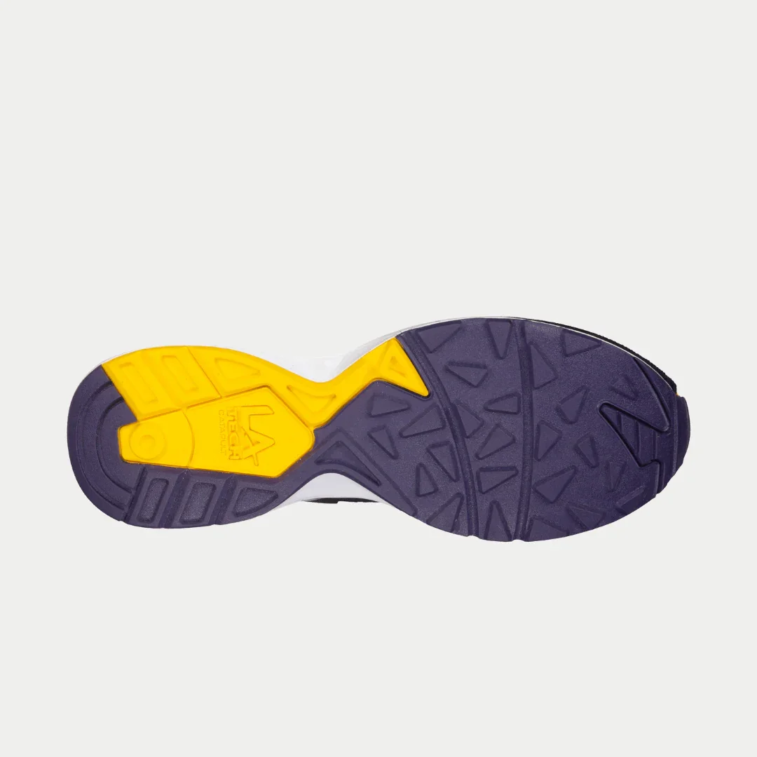LA Gear Men's Catapult Light-Up Lowtop | Black x Purple x Yellow - Image 5