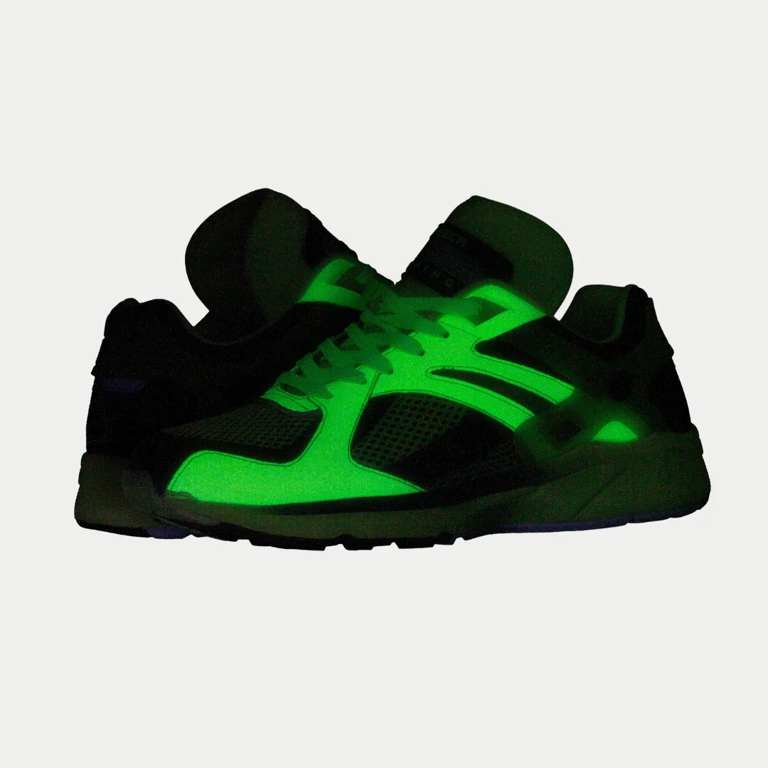 LA Gear Men's Catapult Light-Up x Glow Lowtop | Neon Yellow x Black - Image 8