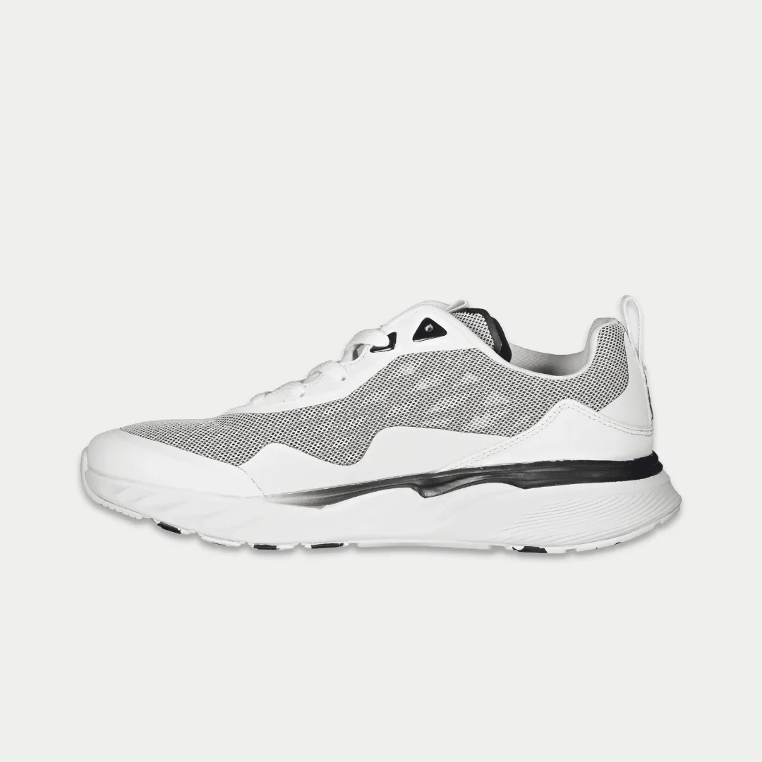 LA Gear Men's Highland Lowtop | White x Black - Image 3