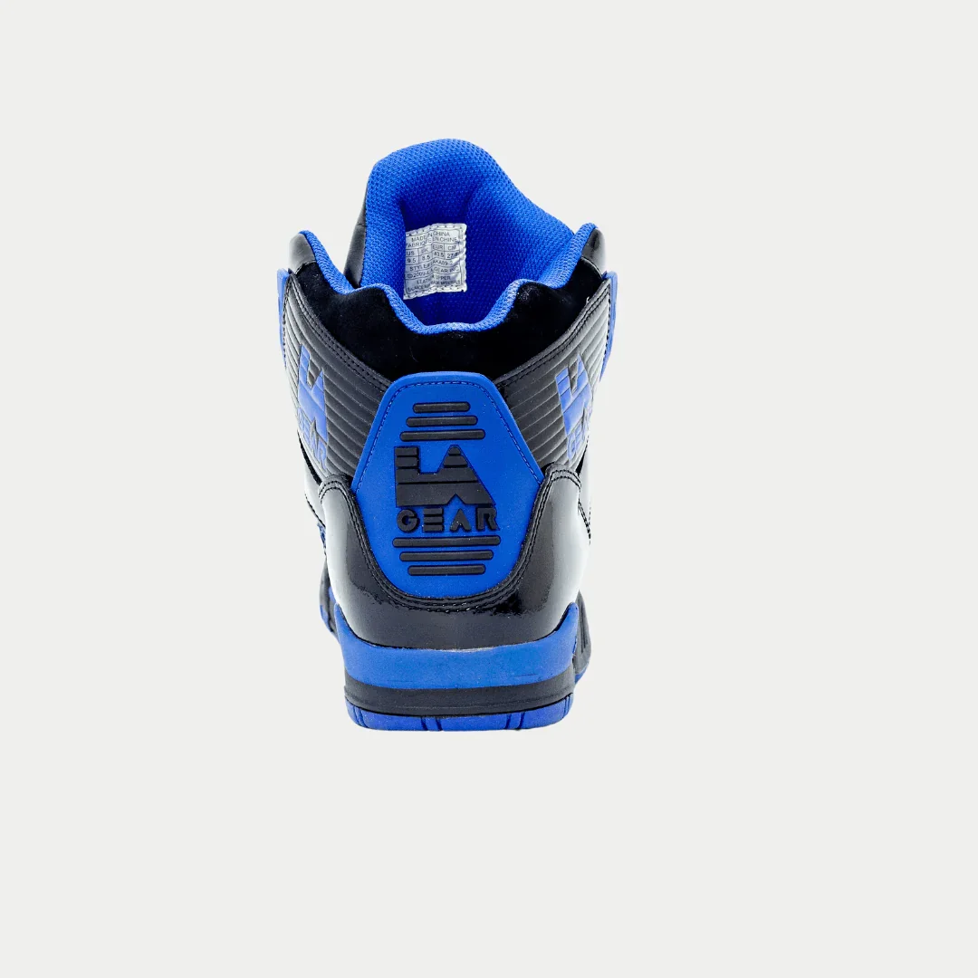 LA Gear Men's KAJ Vintage Hightop | Blue x Black - Image 3