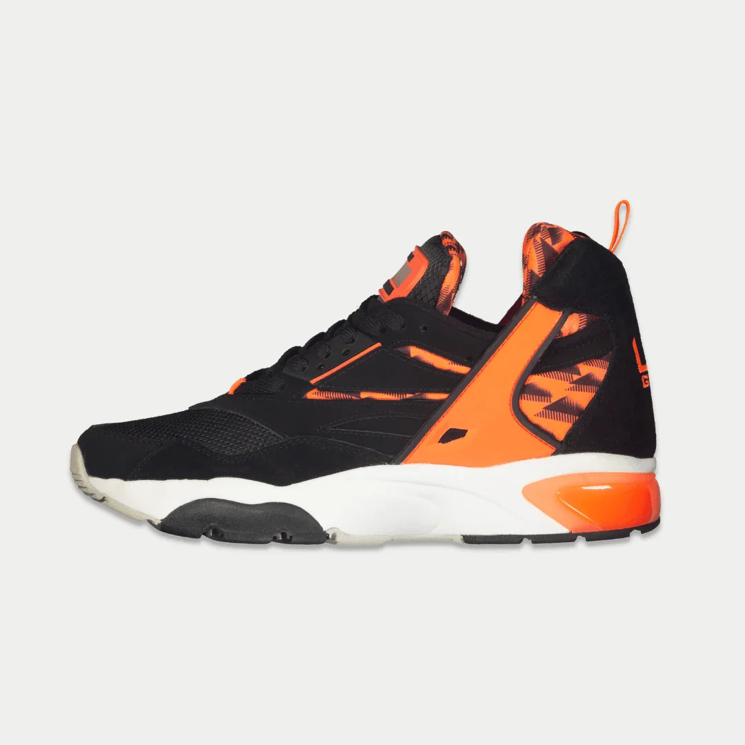 LA Gear Men's Turbo Light-Up Mid | Black x Neon Red - Image 3