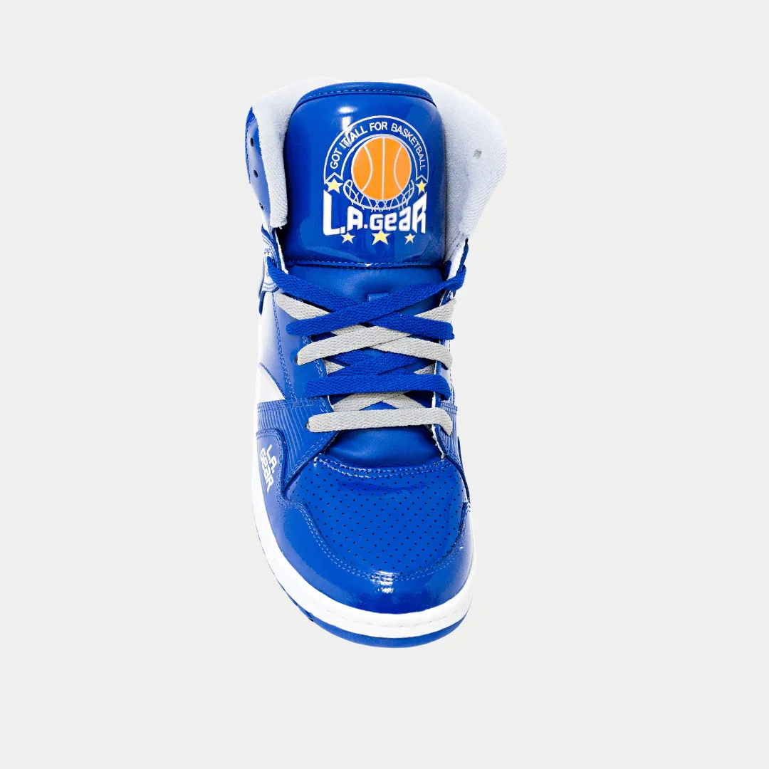 LA Gear Men’s Star Shooter Vintage Hightop | Blue - Image 3