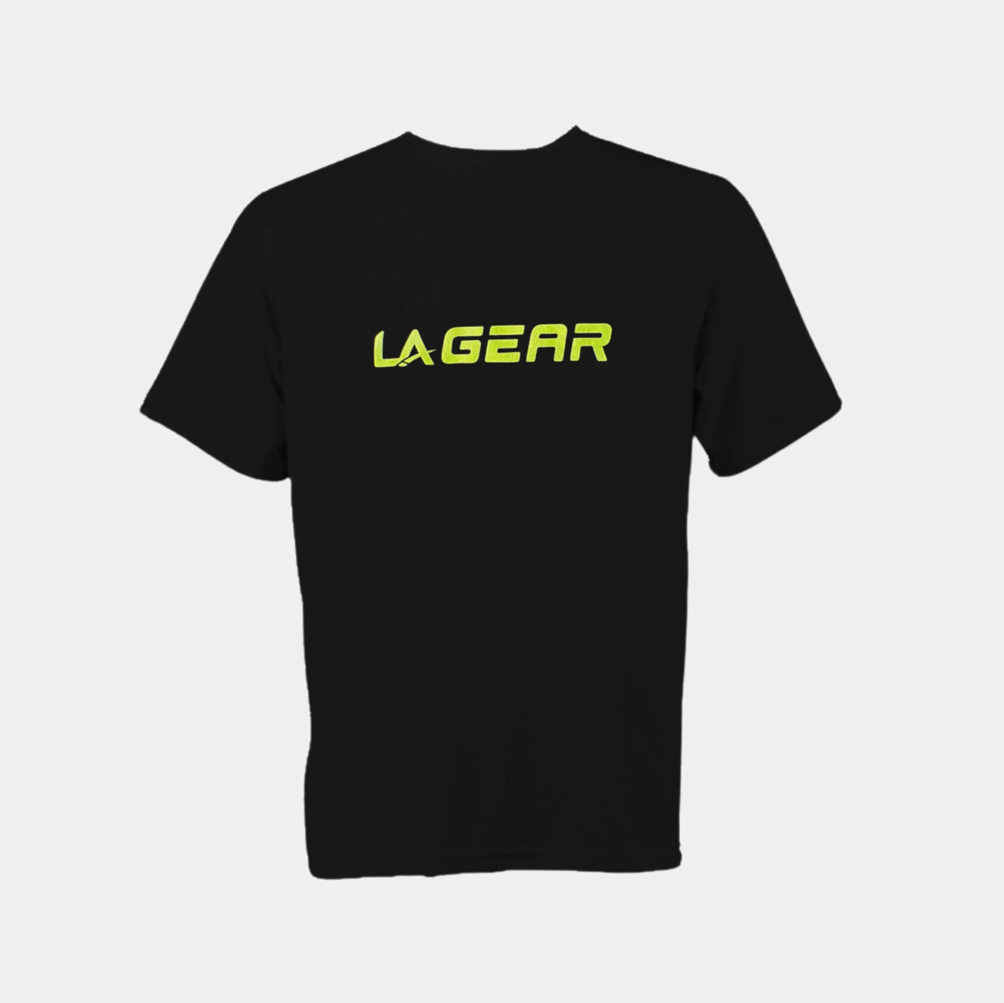 LA Gear Men's Performance Logo Tee | Black - Image 4