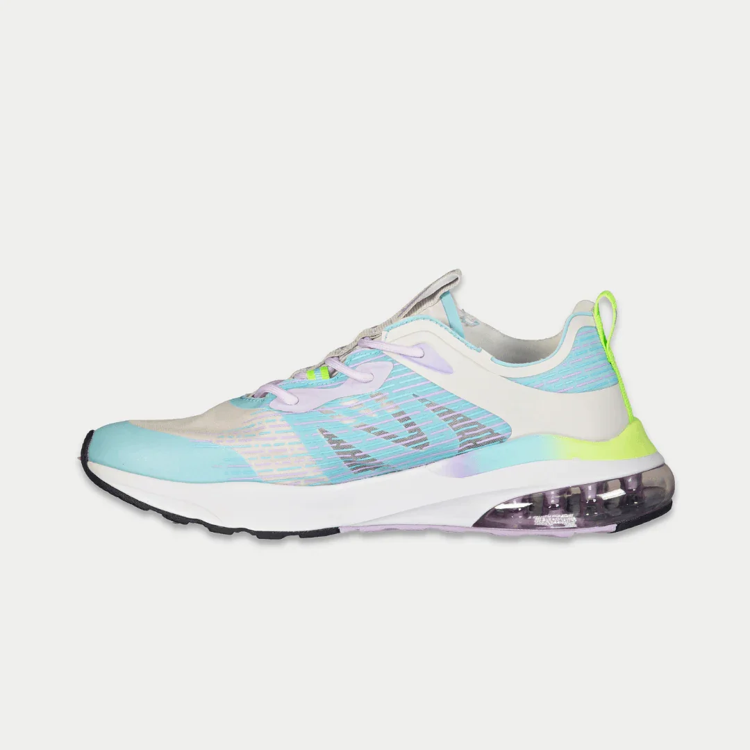 LA Gear Women’s Artesia Lowtop | Gray x Light Blue - Image 3