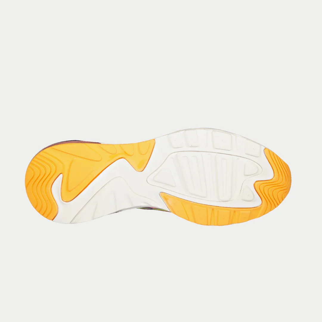 LA Gear Women's Artesia Lowtop | White x Purple x Orange - Image 5