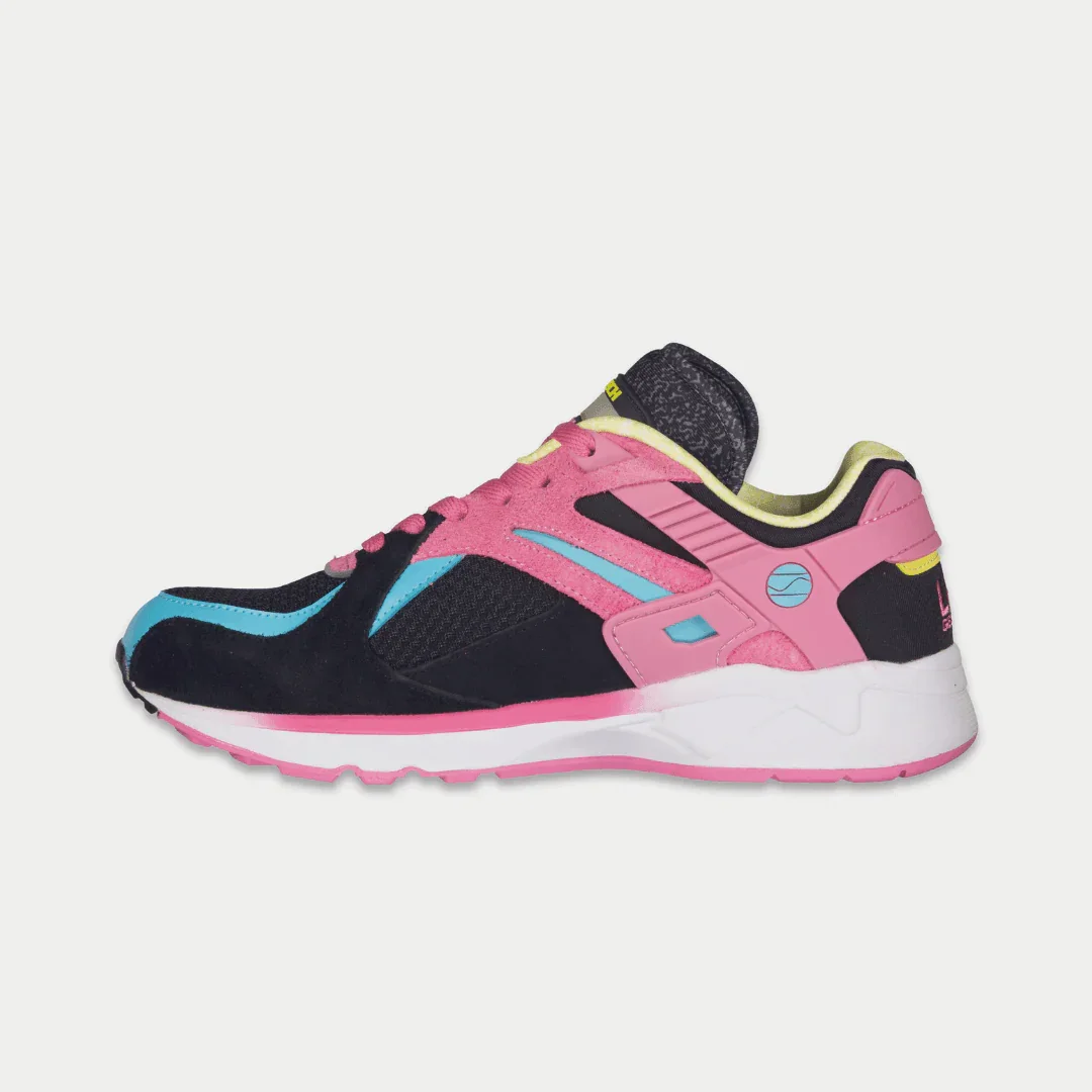 LA Gear Women's Catapult Light-Up Lowtop | Black x Pink - Image 3