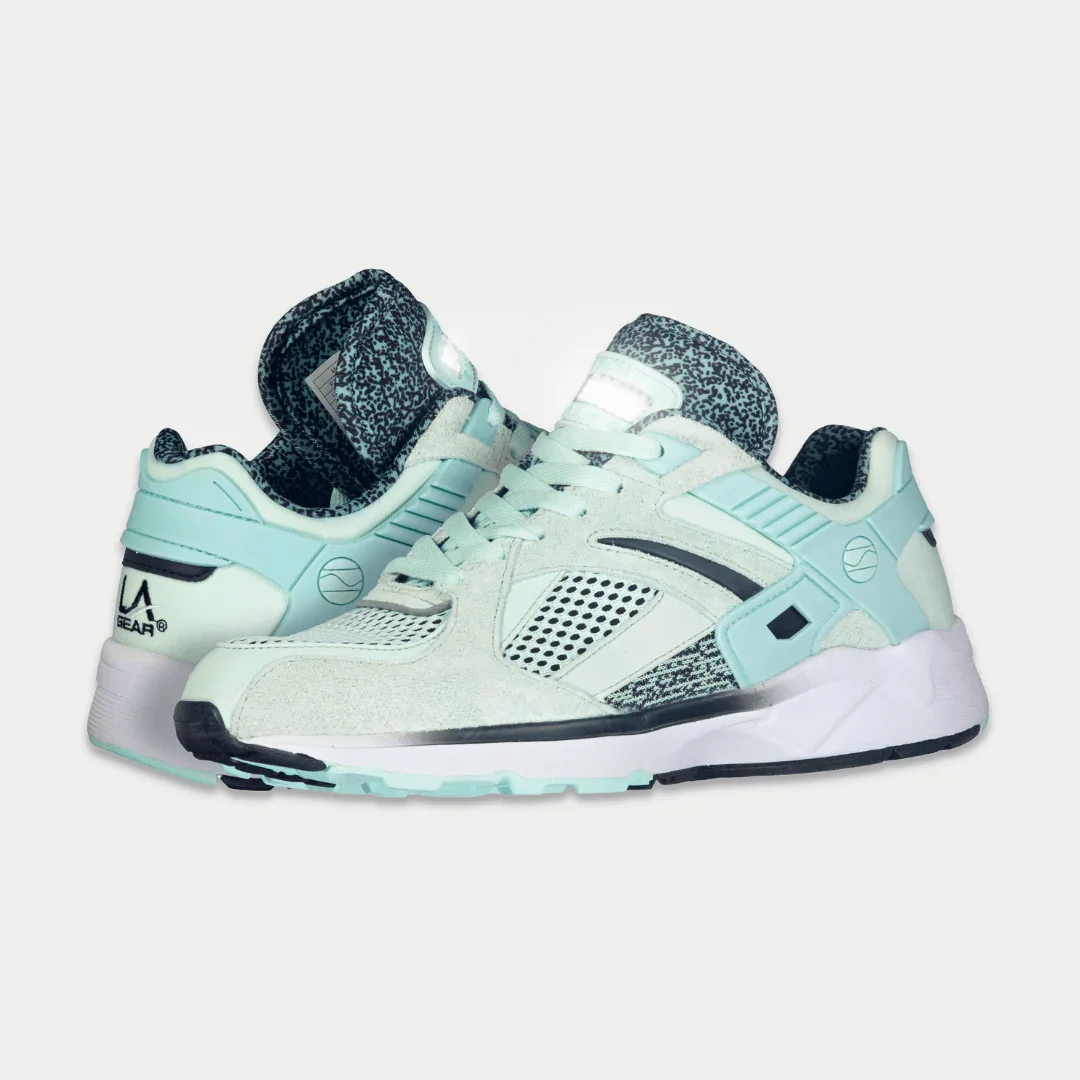 LA Gear Women's Catapult Light-Up Lowtop | Mint x Black - Image 7