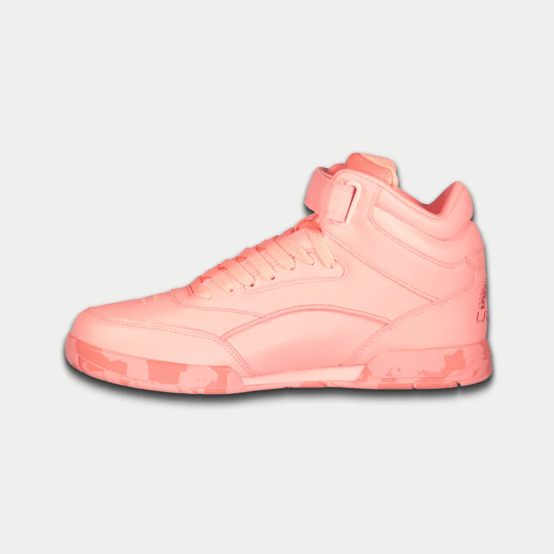 LA Gear Women's Flame Hightop | Neon Peach Glow - Image 3