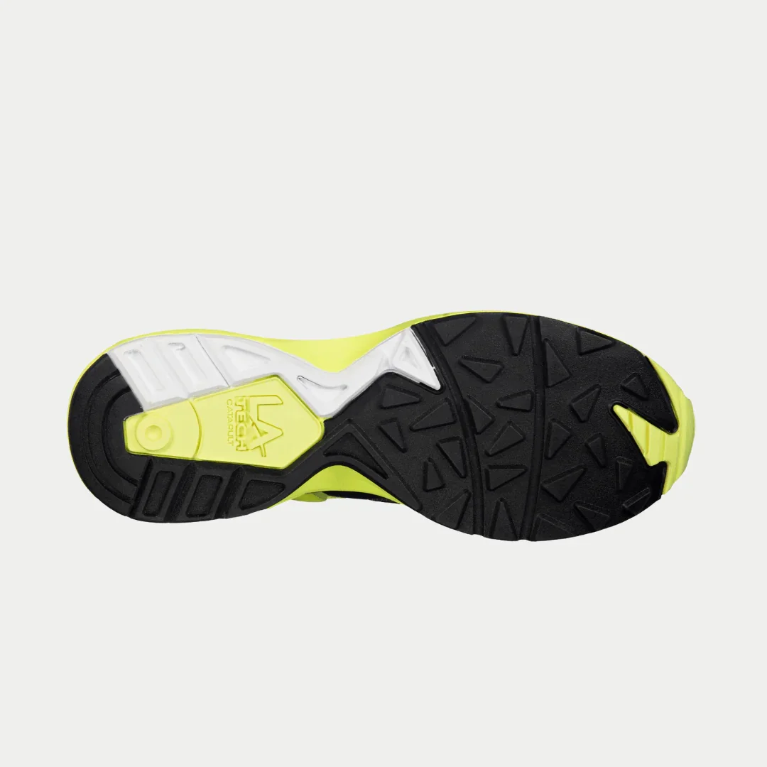 LA Gear Women's Light-Up x Glow Lowtop | Neon Yellow x Black - Image 5
