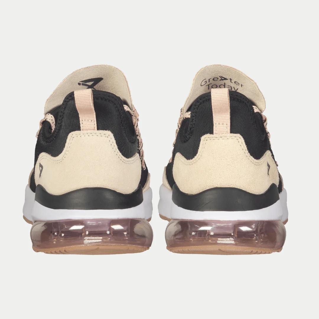 LA Gear Women’s Runyon Lowtop | Black x Pink - Image 6